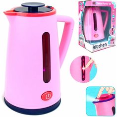 Детская игровая бытовая техника Чайник Kitchen, выделяет пар, подсветка, звук кипящей воды, 20х15х11 см Play Smart