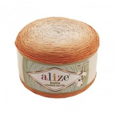 Пряжа Alize Bella ombre Batik 100%хлопок, 900м, 250г, 1шт