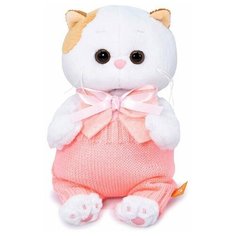 Basik&Co Мягкая игрушка Кошка Лили Li-Li Baby в вязанных штанишках LB-076