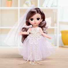 Кукла шарнирная "Эльза" в платье Нет бренда