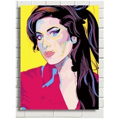 Картина по номерам Музыка Эми Уайнхаус - 8363 В 30x40