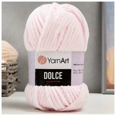 Пряжа "Dolce" 100% микрополиэстер 120м/100гр (781 телесный) Yarn Art