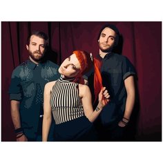 Картина по номерам на холсте Paramore - 275