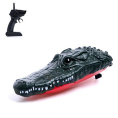 Катер радиоуправляемый «Крокодил», 2 в 1, работает от аккумулятора Noname