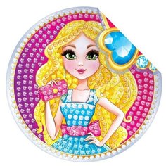 Школа талантов Алмазная мозаика наклейка для детей «Модница»