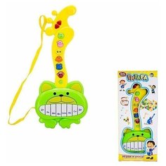 Гитара игрушечная 7304В на батарейках в коробке 934-29030НТ Play Smart