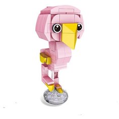 Пластиковый конструктор / Конструктор животные / Развивающий конструктор / Фламинго (113 деталей) Balody