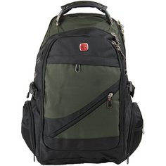 Школьный рюкзак /водонепроницаемый чехол, с отделением для ноутбука 15,6", USB-зарядка /Рюкзак 0188 /зеленый Китай