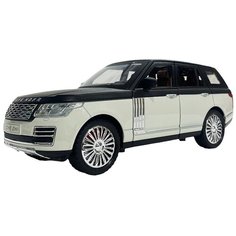 Металлическая машинка модель Land Rover Range Rover 1:24 21 см / Металлическая коллекционная игрушка Лэнд Ровер Рендж Ровер с инерционным механизмом Haowan