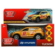 Машина металл HYUNDAI TUCSON спорт длина 12 см (TUCSON-12SRT-GD) Технопарк