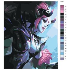 Картина по номерам Т358 "Mobile Legends: селена" 60x80 Brushes Paints
