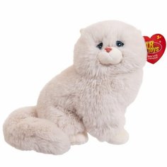 Мягкая игрушка Abtoys Домашние любимцы. Кошка персидская бежевая, 20см M4925