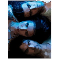 Картина по номерам на холсте Сериал Дневники вампира - 6644 В 30x40