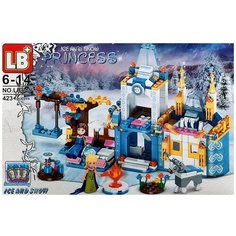 Конструктор/ Princess/ Холодное сердце/ Ледяной замок Эльзы/ 423 детали/ LB641/ ребенку Планета конструкторов