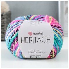 Пряжа "Heritage" 75% акрил, 25% шерсть 125м/50гр (342 попугай) Yarn Art