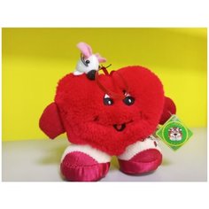 Сердечко Валентинка мягкая игрушка размеры 15 х 15 Lu Lu