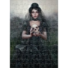 Пазл пазлы по теме Готика, Gothic №2, А4 Migom