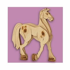 Деревянный конструктор Unit Конь Uniwood