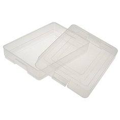 Контейнер для документов А4, с защелками, 260 х 350 х 65 мм, прозрачный Стамм