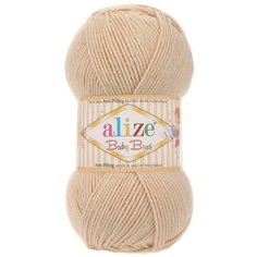 Пряжа Alize Baby Best, 90 % акрил, 10 % бамбук, 100 г, 240 м, 5 шт., 310 медовый