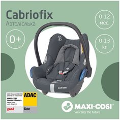 Автокресло группы 0+ (0–13кг) Maxi-Cosi CabrioFix Essential Graphite/серый