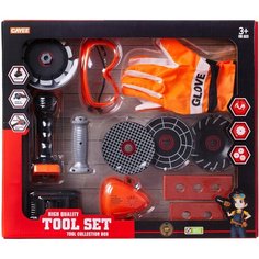 Набор игровой "Шлифовальная машина папиного помощника", в коробке Junfa Toys