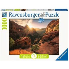 Ravensburger. Пазл карт. 1000 "Каньон Зайон, США"