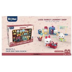 Игровой набор QL075-2 Ванная комната с питомцами в кор. Китайская игрушка2