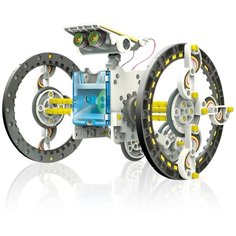Робот конструктор на солнечной батарее 14 в 1. Интерактивная игрушка Magic Hose