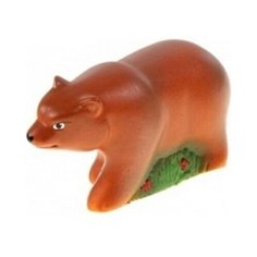 Резиновая игрушка Медведь бурый СИ-393 Игрушки