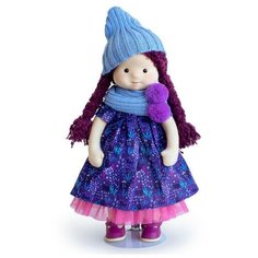 Мягкая кукла «Тиана в шапочке и шарфе», 38 см Budi Basa Collection