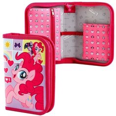 Пенал 1 секция откидной карман и космет 140*210 ткань П1с-21 Литл-Пони Hasbro