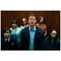 Картина по номерам на холсте сериал Академия Амбрелла (Клаус, Пятый, Скипка) - 8228 Г 60x40