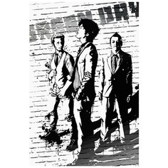 Картина по номерам на холсте Музыка Green Day Билли Джо Армстронг - 7699 В 60x40