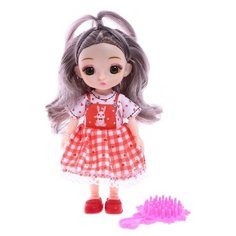 Кукла модная шарнирная Кира в платье, микс. В упаковке: 1 Mountains