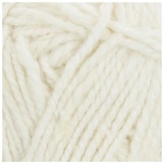 Пряжа "Смесовая" 30% шерсть, 70% акрил 200м/200гр (01-Белый), 1шт Пехорка
