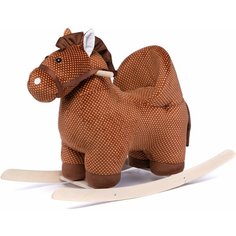 Качалка детская со спинкой для малышей Нижегородская игрушка