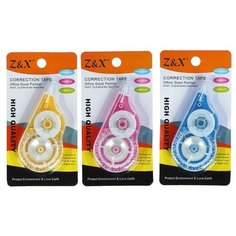 Корректор-лента 10 м х 5 мм, блистер, европодвес, корпус микс Без бренда