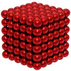 Магнитная головоломка NeoCube Неокуб, 5мм, Альфа 216, красный Нет бренда