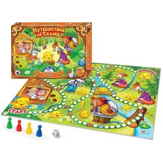 Настольная игра Путешествие по сказке Колобок 03041 Русский стиль