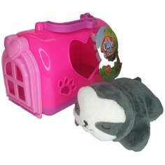 Мягкая игрушка ленивец с домиком Cute Pets (Цвет: Серый)