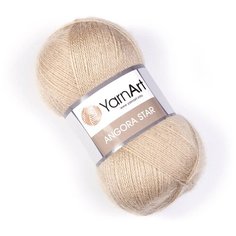 Пряжа YarnArt Angora Star, 20 % шерсть, 80 % акрил, 100 г, 500 м, 5 шт., 033