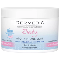 Dermedic Масло Linum Emollient Baby Atopy Prone Skin интенсивное липидовосполняющее с первого дня жизни, 225 мл, 225 г Biogened S.A.