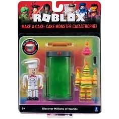 Roblox - Фигурки 2шт Make a Cake: Cake Monster Catastrophe! с аксессуарами