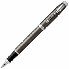 Parker Ручка перьевая IM Dark Espresso CT синяя
