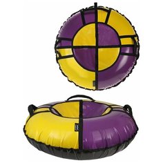 Тюбинг X-Match Sport фиолетовый-желтый 90см
