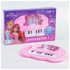 Синтезатор, Принцессы, SL-05380, цвет розовый Disney