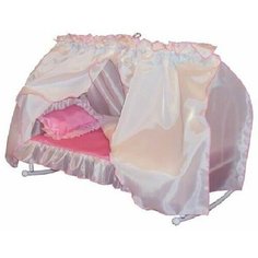 Кроватка для куклы Люлька КР-140 Нет бренда