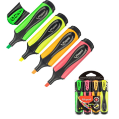 Maped Маркер выделитель текста Maped ultra soft мягкий наконечник, 1-5мм, набор 4 цвета