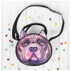 Мягкая игрушка-сумочка «Серьёзный пёсик», виды микс Без бренда